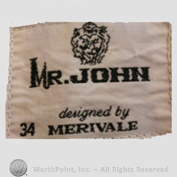 Clothing label : Merivale.