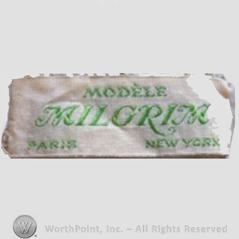 Clothing label : Milgrim.