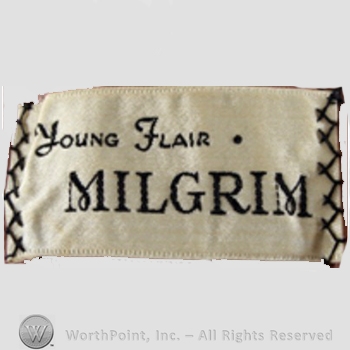 Clothing label : Milgrim.