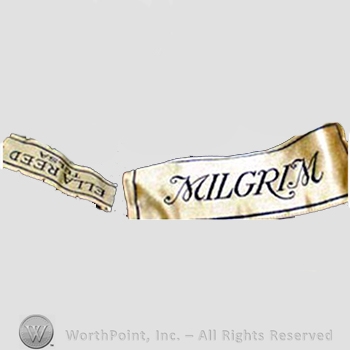 Clothing label : Milgrim.