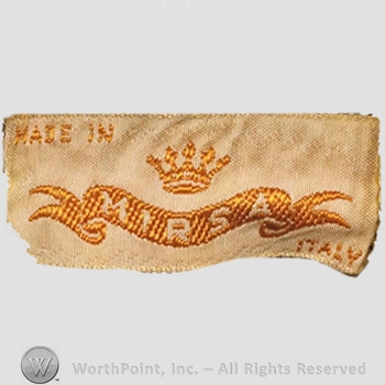 Clothing label : Mirsa.