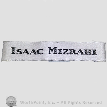 Clothing label : Isaac Mizrahi.