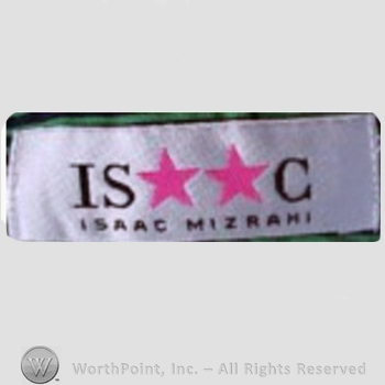 Clothing label : Isaac Mizrahi.