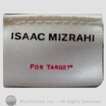 Clothing label : Isaac Mizrahi.