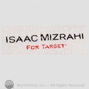 Clothing label : Isaac Mizrahi.