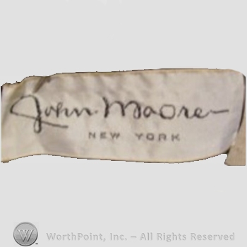 Clothing label : John Moore.
