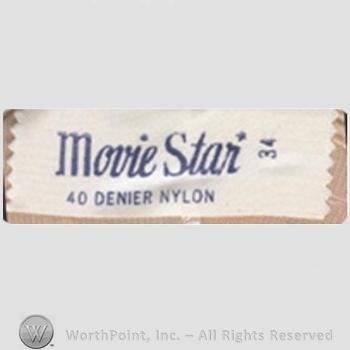 Clothing label : Movie Star.
