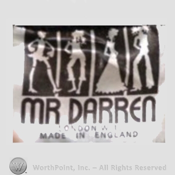 Clothing label : Mr. Darren.