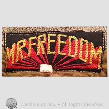 Clothing label : Mr. Freedom.