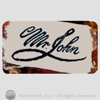 Clothing label : Mr. John.