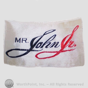 Clothing label : Mr. John.