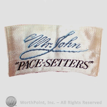 Clothing label : Mr. John.
