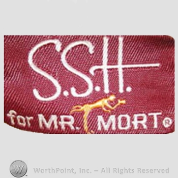 Clothing label : Mr. Mort.