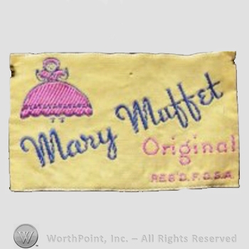 Clothing label : Mary Muffet.