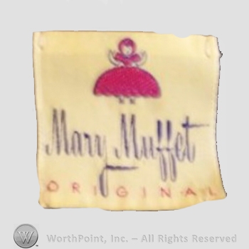 Clothing label : Mary Muffet.