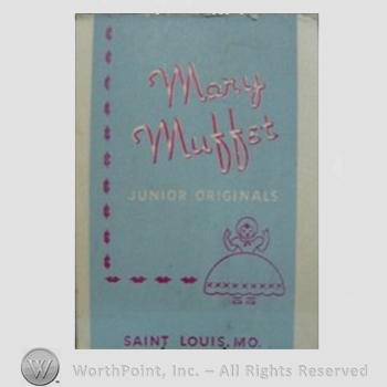 Clothing label : Mary Muffet.
