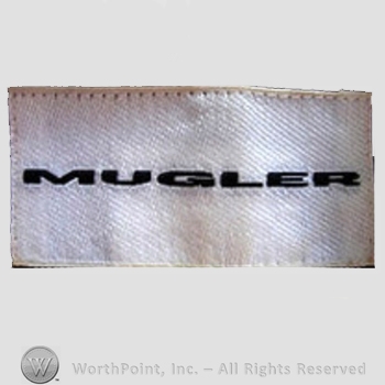 Clothing label : Thierry Mugler.