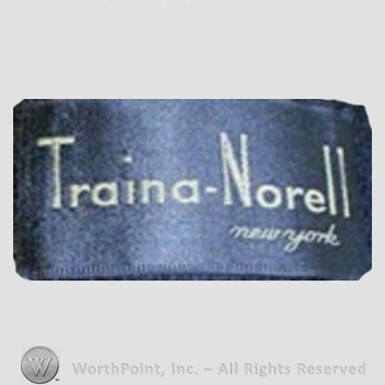 Clothing label : Norman Norell.