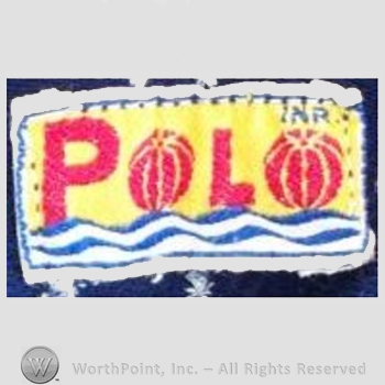 Clothing label : Novelty Label. Polo.