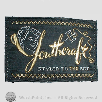 Clothing label : Novelty Label. Southerafr Styled to the Size.