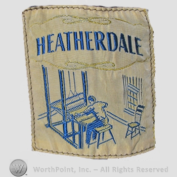Clothing label : Novelty Label. Heatherdale.