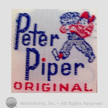 Clothing label : Novelty Label. Peter Piper Original.