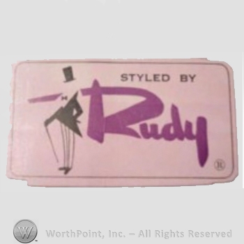 Clothing label : Novelty Label. Styled by Rudy.