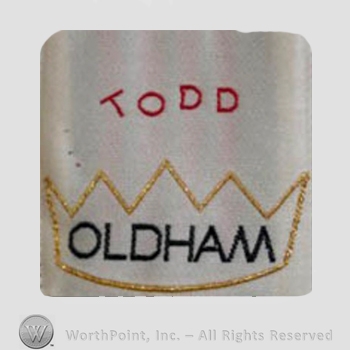 Clothing label : Todd Oldham.