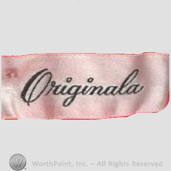 Clothing label : Originala.