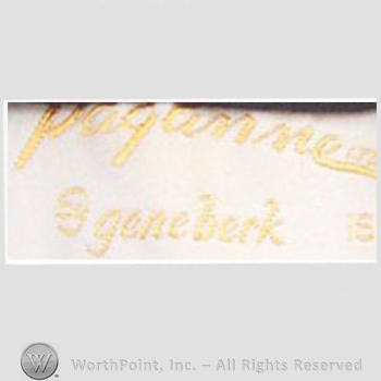 Clothing label : Paganne.