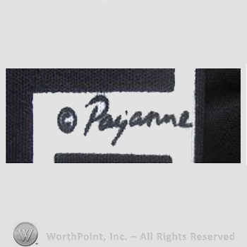 Clothing label : Paganne.
