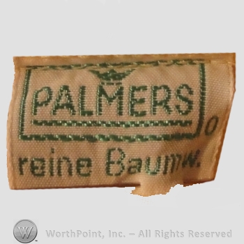 Clothing label : Palmers.