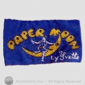 Clothing label : Paper Moon.