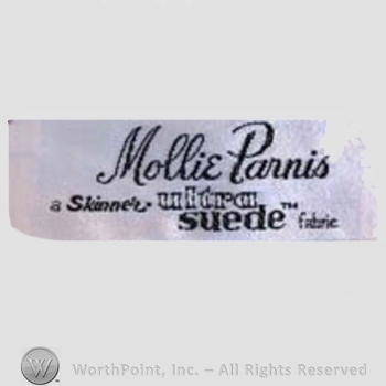Clothing label : Mollie Parnis.
