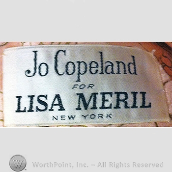 Clothing label : Pattullo - Jo Copeland.