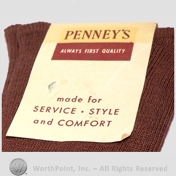 Clothing label : J.C. Penney.