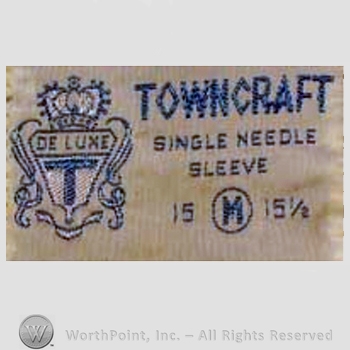 Clothing label : J.C. Penney.
