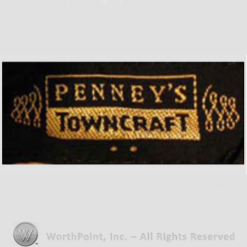 Clothing label : J.C. Penney.