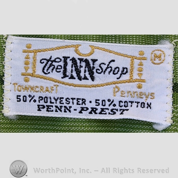 Clothing label : J.C. Penney.