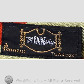 Clothing label : J.C. Penney.