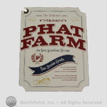 Clothing label : Phat Farm.