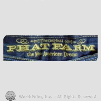 Clothing label : Phat Farm.
