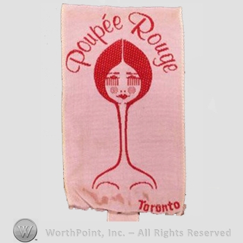 Clothing label : Poupee Rouge.