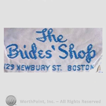 Clothing label : Priscilla of Boston.