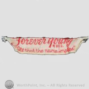 Clothing label : Puritan Dress Company.