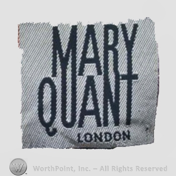 Clothing label : Mary Quant.