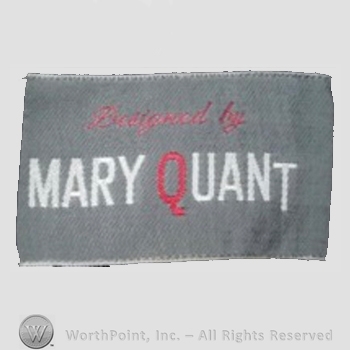 Clothing label : Mary Quant.