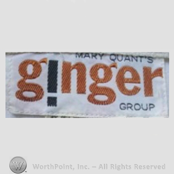 Clothing label : Mary Quant.