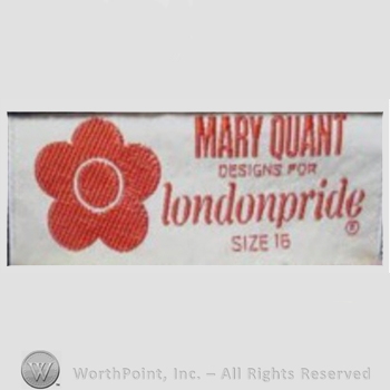 Clothing label : Mary Quant.
