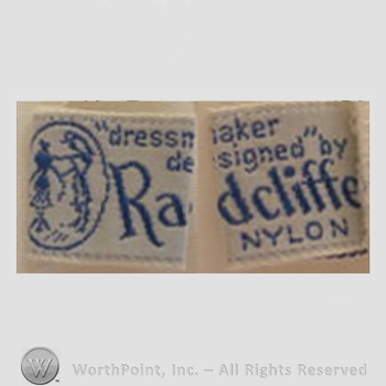 Clothing label : Radcliffe.